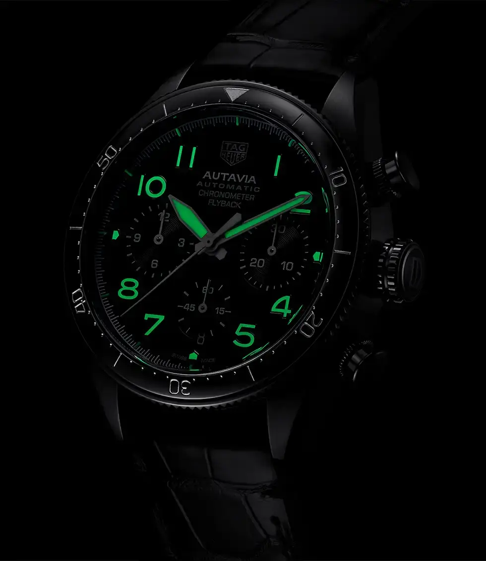 TAG HEUER Autavia 60th anniversary flyback chronograph (reference CBE511C.FC8280)