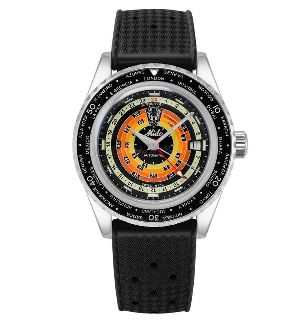 Mido Decompression Worldtimer